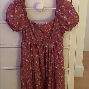 Floral Pinkso Dress
